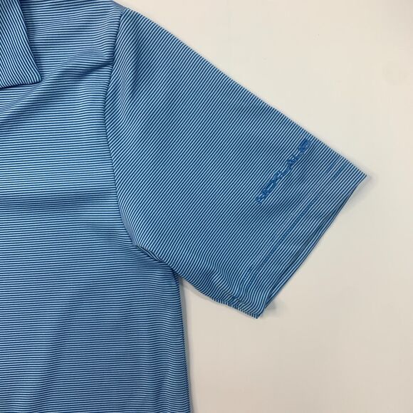Nicklaus Polo Shirt Boys Youth XL Extra Large Astral Eco Choice Striped Golf - Picture 4 of 10